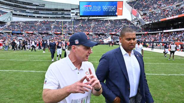 Some see Ryan Poles and Matt Eberflus on the hot seat after their QB decision but normal logic doesn't apply with the Bears at times.
